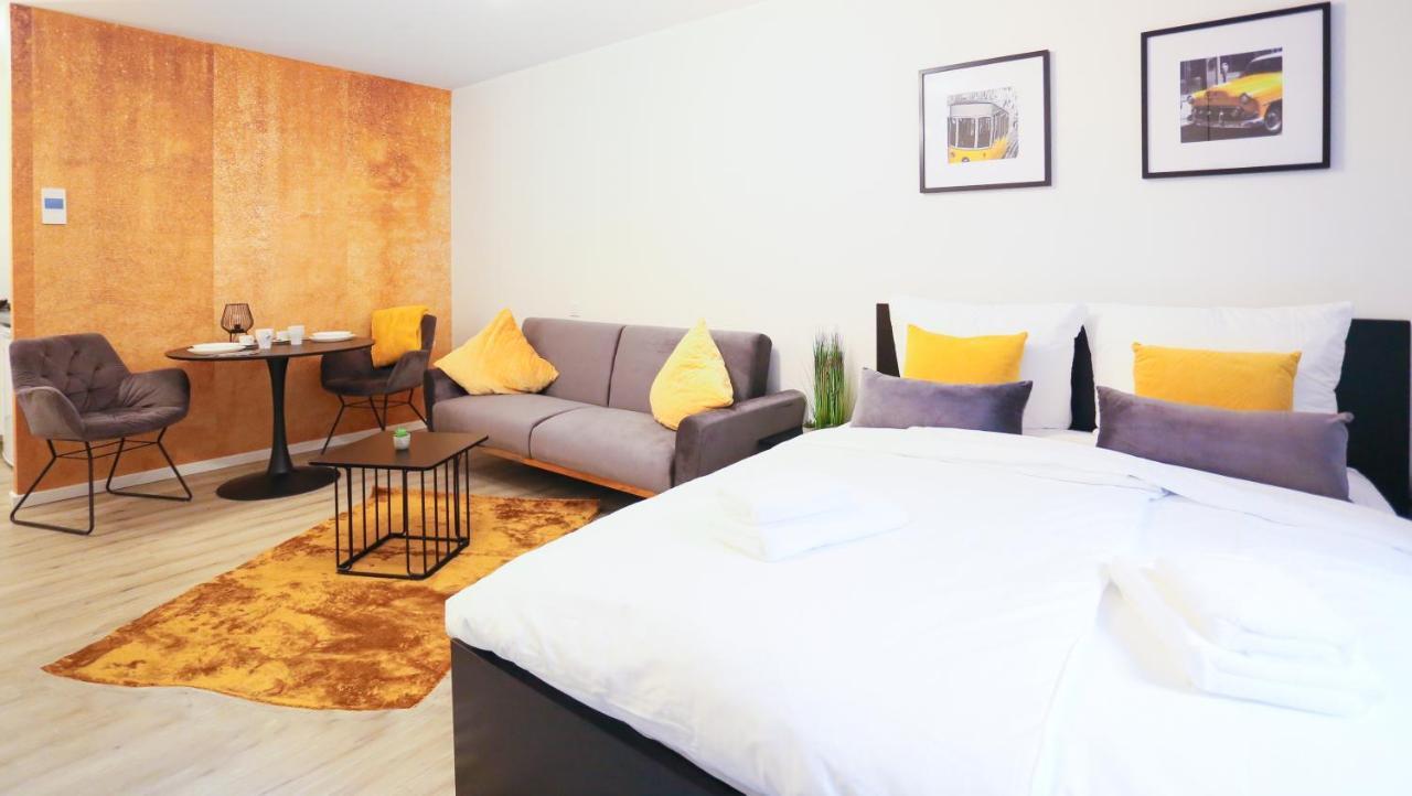 Chic Studio - 1Min Zum Hbf City Airport City Airport Mannheim Exterior foto